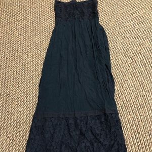 Anercrombie and Fitch Strapless Maxi Dress